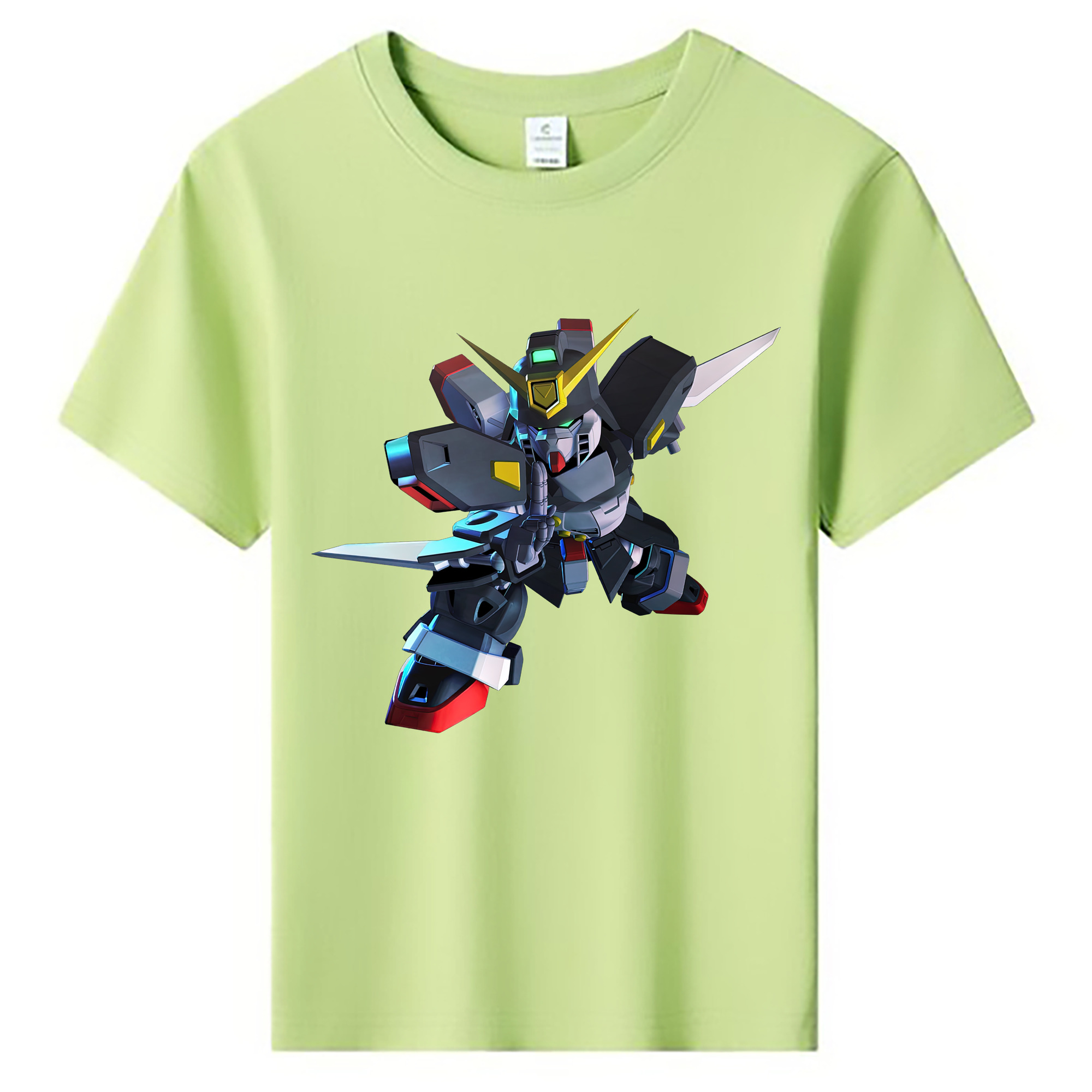 （画像用） 機動戦士ガンダム Mobile Suit Gundam 綿100％キッズTシャツ（フロントプリント）